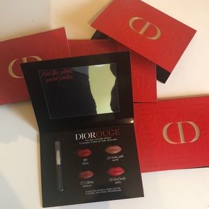 5 Dior Lipstick Cards NEW
